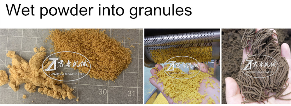 Wet Powder into Granules